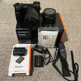 ソニー(SONY)のショット数約388 美品 SONY α6600 レンズキット(ミラーレス一眼)