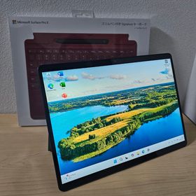 マイクロソフト(Microsoft)のSurface Pro X／Microsoft SQ1／新品キーボード・ペン(ノートPC)