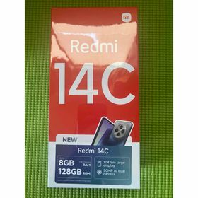 シャオミ(Xiaomi)のRedmi REDMI 14C 128GB スターリーブルー(スマートフォン本体)