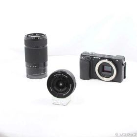 【中古】SONY(ソニー) α6400 ILCE-6400Y ダブルズームレンズキット ブラック 【258-ud】