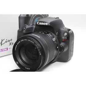 ショット数少 一眼レフ Canon キヤノン EOS Kiss X9 レンズキット ブラック 新品SDカード付き