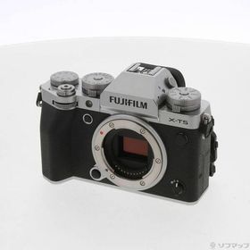 〔中古〕FUJIFILM(フジフイルム) X-T5 ボディ シルバー〔344-ud〕