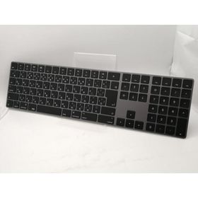 【中古】Apple Magic Keyboard（2018/テンキー付き/A1843） - 日本語（JIS） スペースグレイ MRMH2J/A【大須2】保証期間１週間