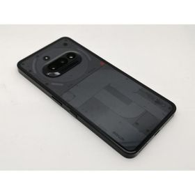 【中古】NOTHING 国内版 【SIMフリー】 Nothing Phone (3a) ブラック 8GB 128GB【なんば】保証期間１ヶ月【ランクB】
