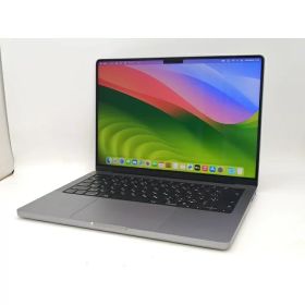 【中古】Apple MacBook Pro 14インチ M3(CPU:8C/GPU:10C) 8GB/512GB スペースグレイ MTL73J/A (14インチ,M3,2023)【新宿2】保証期間1ヶ月【ランクB】
