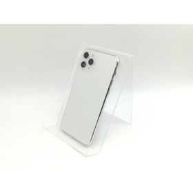 【中古】Apple au 【SIMロック解除済み】 iPhone 11 Pro 64GB シルバー MWC32J/A【福岡筑紫】保証期間１ヶ月【ランクC】