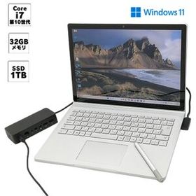高性能 Wi-Fi有 Microsoft ノートパソコン Surface Book 3 中古良品 Core i7 1065G7 32GB 1TB SSD 無線LAN カメラ Windows11 Office ペン付
