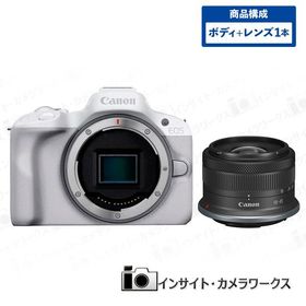 キヤノン EOS R50 ボディ ホワイト + 標準ズームレンズセット RF-S18-45mm F4.5-6.3 IS STM Canon