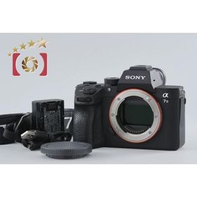 【中古】SONY ソニー α7III ILCE-7M3 ブラック ミラーレス一眼カメラ 多言語対応