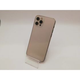 【中古】Apple au 【SIMロック解除済み】 iPhone 12 Pro 128GB ゴールド MGM73J/A【DS秋葉】保証期間1ヶ月【ランクC】