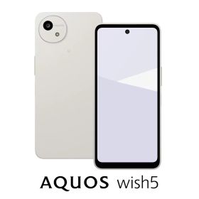 SHARP（シャープ） AQUOS wish5（4GB/128GB） ユキ（SIMフリー版） SH-M32-W