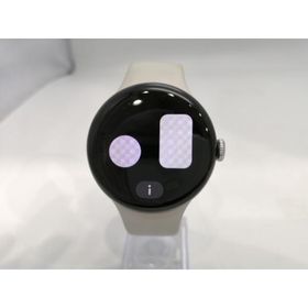 【中古】Google Pixel Watch2 Bluetooth/Wi-Fiモデル PolishedSilverアルミケース/Bayアクティブバンド【浜松駅前】保証期間１ヶ月【ランクC】