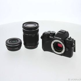 〔中古〕OLYMPUS(オリンパス) OM-D E-M10 Mark III EZダブルズームキット ブラック〔344-ud〕