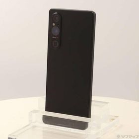 〔中古〕SONY(ソニー) Xperia 1 V 256GB ブラック SOG10 au SIMフリー〔349-ud〕