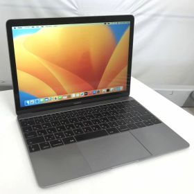 【全品ポイント10倍！お買い物マラソン開催！要エントリー】中古パソコン ノートPC Apple MacBook A1534 Retina 12-inch Mid 2017 Core m3 7Y32 メモリ8GB 中古SSD PCIe256GB macOS Ventura 13.7.8【送料無料】【1年保証】
