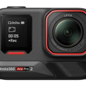 【ポイント10倍】 Insta360 ビデオカメラ Insta360 Ace Pro 2 プロシューターキット [ミッドナイトブラック] [タイプ：アクションカメラ 画質：8K 撮影時間：180分 本体重量：177.2g 撮像素子：1/1.3型] 【P10倍】