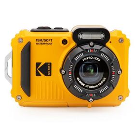 KODAK PIXPRO WPZ2 頑丈な防水耐衝撃防塵WiFiデジタルカメラ16MP 4倍光学ズーム1080PフルHDビデオブログカメラ2.7インチLCD(イエロー)