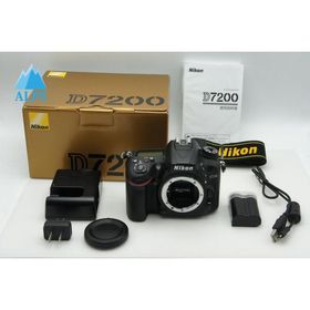 良品 Nikon ニコン D7200 ボディ デジタル一眼レフカメラ 元箱付 260305v【アルプスカメラ】
