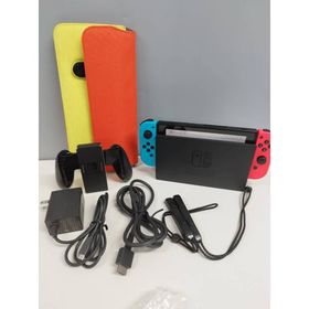 【良品】Nintendo Switch HAC-001(-01)/2019年製/バッテリー強化版/カバーケース(未使用)つき！