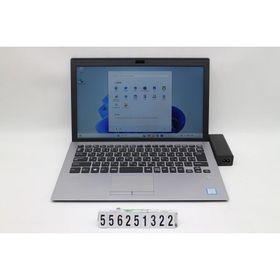 ノートパソコン VAIO VJPG11C11N Core i5 8250U 1.6GHz/8GB/256GB(SSD)/13.3W/FHD(1920x1080)/Win11 画面キズあり