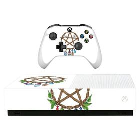MightySkins Skin for Microsoft Xbox One S All-Digital Edition - Pentacle Charm | Protective, Durable, and Unique Vinyl Decal wrap cover | Easy To Appl