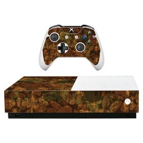 MightySkins Skin for Microsoft Xbox One S All-Digital Edition - River Stones | Protective, Durable, and Unique Vinyl Decal wrap Cover | Easy to Apply,