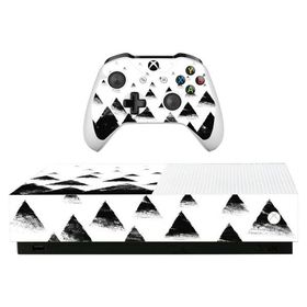 MightySkins Skin for Microsoft Xbox One S All-Digital Edition - Black Hills | Protective, Durable, and Unique Vinyl Decal wrap Cover | Easy to Apply,