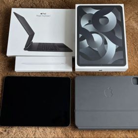 iPad Air 第5世代 Wi-Fiモデル 256GB 純正キーボード、ペン付