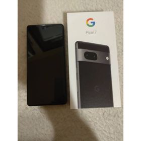 グーグルピクセル(Google Pixel)のグーグルピクセル7 258GB GooglePixel7 ブラック(スマートフォン本体)