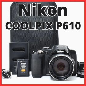 B24[7383]17★美品★ ニコン Nikon COOLPIX P610 ブラック