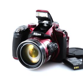 【ニコン】Nikon COOLPIX P610 レッド コンパクトデジタルカメラ #S488