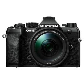 OMシステム OM SYSTEM OM-5 Mark II 14-150mm II レンズキット ブラック 4K マイクロフォーサーズ ミラーレス M.ZUIKO 防塵