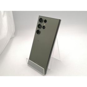 【中古】SAMSUNG au 【SIMフリー】 Galaxy S23 Ultra グリーン 12GB 256GB SCG20【ECセンター】保証期間１ヶ月【ランクB】