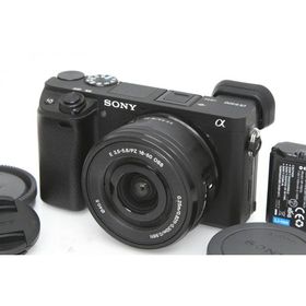 【全額返金保証】良品｜ソニー α6400 ILCE-6400L パワーズームレンズキット [ブラック]（センサー清掃済み） CA01-R4606-2P1B