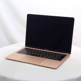 〔中古〕Apple(アップル) MacBook Air 13.3-inch Mid-2019 MVFM2J／A Core_i5 1.6GHz 8GB SSD128GB ゴールド 〔10.15 Catalina〕〔262-ud〕