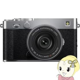 ミラーレス一眼カメラ 富士フイルム FUJIFILM X-E5 XF23mm レンズキット シルバー APS-Cサイズ ミラーレスカメラ FX-E5-BJP 日本語・英語版【KK9N0D18P】