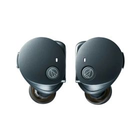 オーディオテクニカ ワイヤレス イヤホン ノイズキャンセリング IP55 最大25時間 USB-C ATH-CKS50TW2 BK ブラック系