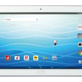 【整備済み品】HUAWEI dtab d-01K 画面サイズ：10.1インチ 画面解像度：1920x1200 キャリア：docomo ストレージ容量：32GB メモリ容量：3GB CPU：Hisilicon Kirin 659/2.36GHz+1.7GH