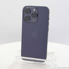〔中古〕Apple(アップル) iPhone14 Pro 1TB ディープパープル MQ313J／A SIMフリー〔276-ud〕