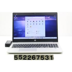 ノートパソコン hp ProBook 450 G7 Core i5 10210U 1.6GHz/8GB/256GB(SSD)/15.6W/FWXGA(1366x768)/Win11