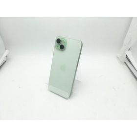 【中古】Apple 国内版 【SIMフリー】 iPhone 15 Plus 128GB グリーン MU0E3J/A【柏】保証期間１ヶ月【ランクB】