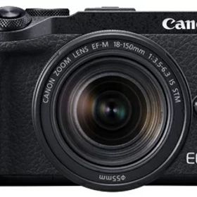 【中古】 Canon ミラーレス一眼カメラ EOS M6 Mark II EF-M18-150 IS STM レンズキット ブラック EOSM6MK2BK-18150ISSTM
