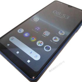 スマホ【Xperia Ace III SOG08】 ブルー 【送料無料】 au ソニー Android 14 動作保証 [95841]
