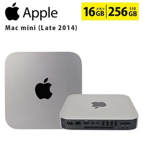 中古デスクトップパソコン Core i7 MacOS Monterey12.7.6 高速SSD256GB 大容量メモリ16GB 無線LAN Wi-FI搭載 Apple Macmini Late 2014 初期設定済 90日保証