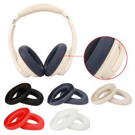 Anker SoundCore Q20i イヤーパッド 保護カバー シリコンカバー 柔らかい 耐衝撃 キズ防止 軽量 スリム 薄型 軽量 装着簡単 アンカー サ