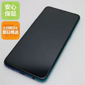 【中古】美品 OPPO Reno A 64GB ブルー スマホ 白ロム 中古スマホ 本体 土日祝発送OK