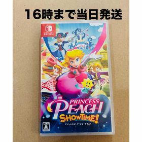 ニンテンドースイッチ(Nintendo Switch)の◾️新品未開封 プリンセスピーチ Showtime！(家庭用ゲームソフト)