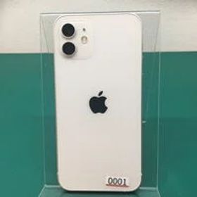 中古 【SIMロック解除済み】【SoftBank】Apple iPhone12 6.1インチ 128GB (ホワイト) MGHV3J/A 155558 状態： A:美品