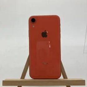 中古 【SIMロック解除済み】【au】 Apple iPhoneXR 64GB (コーラル) MT0A2J/A 155336 状態： C:並品