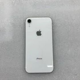 中古 【SIMロック解除済み】【UQモバイル】 Apple iPhoneXR 64GB (ホワイト) MT032J/A 3180006263 状態： C:並品